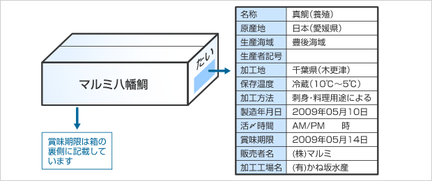 マルミトレース記号の見方